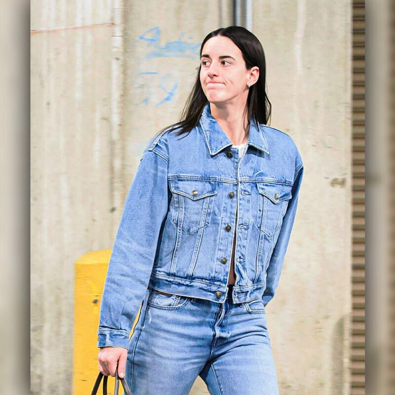 Caitlin Clark Now You Know Fever Denim Jacket