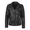 Deep Cover 2025 Bryce Dallas Howard Kat Black Leather Jacket