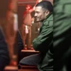 Deep Cover 2025 Orlando Bloom Green Coat