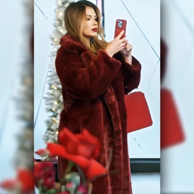 Demi Engemann The Secret Lives of Mormon Wives Fur Coat