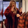 Demi Engemann The Secret Lives of Mormon Wives Red Fur Coat