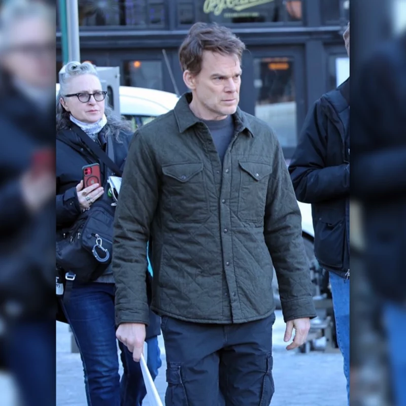 Dexter Resurrection 2025 Michael C. Hall Dexter Morgan Quilted Jacket