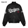 Dodgers Tokyo Series Varsity Black Jacket