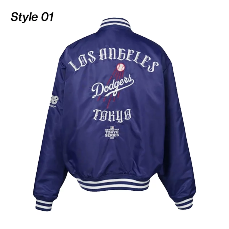 Dodgers Tokyo Series Varsity Jacket