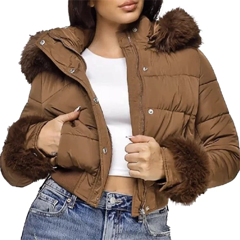Dope Thief Liz Caribel Sierra Sherry Brown Fur Jacket