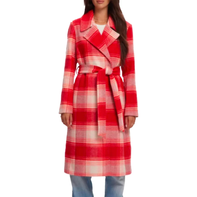 Elsbeth S02 Carrie Preston Plaid Coat