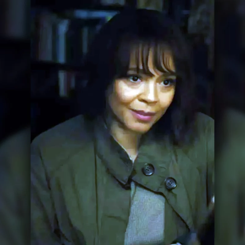 Fountain of Youth Carmen Ejogo Deb McCall Green Jacket