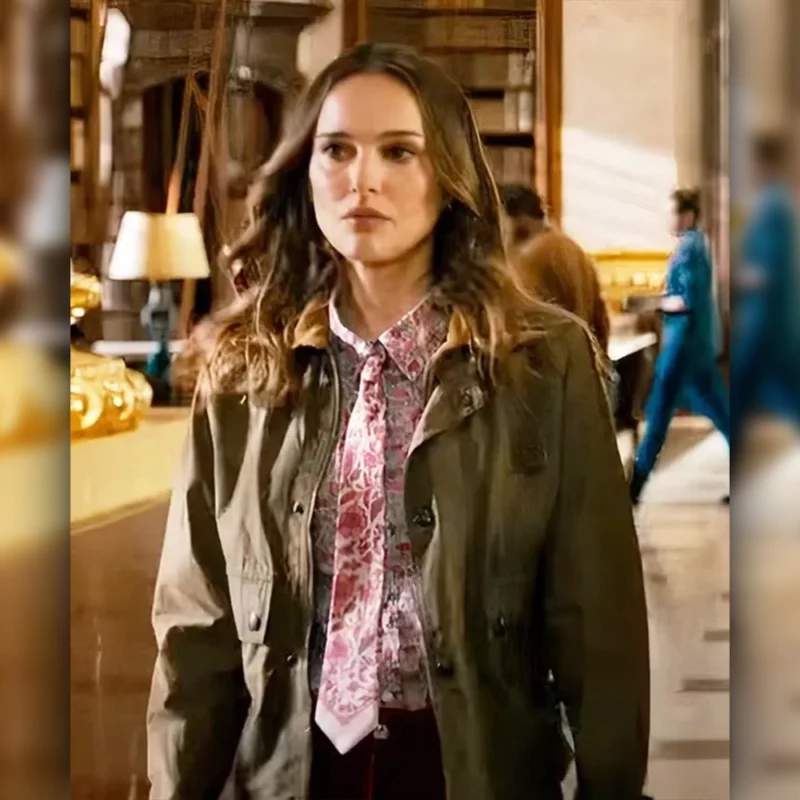 Fountain of Youth Natalie Portman Charlotte Purdue Green Jacket