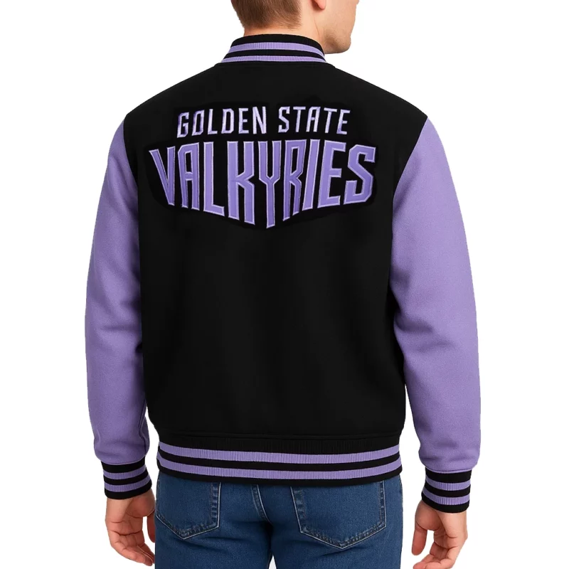 Goldn State Valkyriees Eclipse Varsity Jacket