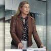 Good American Family Ellen Pompeo Leather Blazer