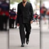 Grand Prix Of Australia 2025 Lewis Hamilton Black Suit