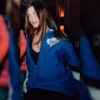 Hailey Bieber Maple Leafs Jacket