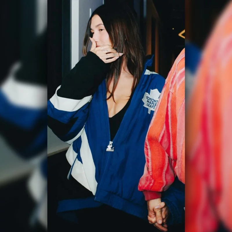 Hailey Bieber Vinatge Toronto Maple Leafs