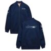 Houston Astros Bomber Blue Satin Jacket