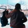 Hurry Up Tomorrow Jenna Ortega Leather Jacket
