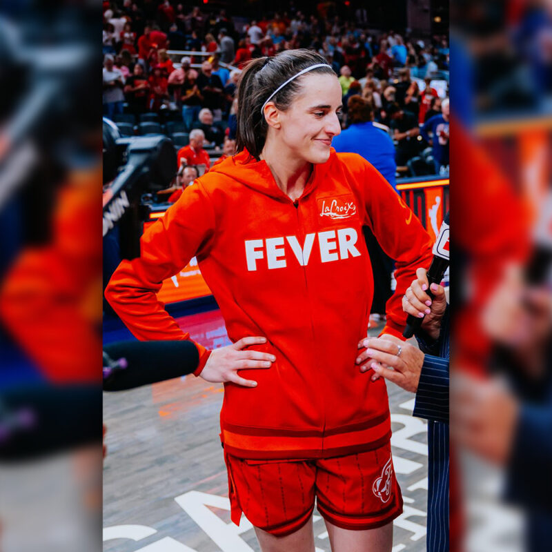 Indiana Fever Caitlin Clark Red Pullover Hoodie