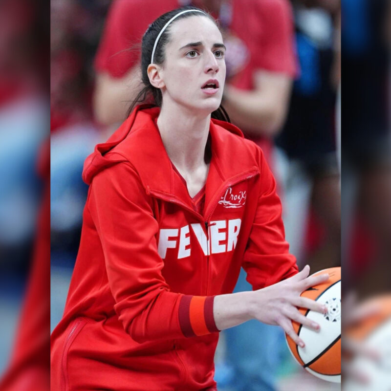 Indiana Fever CaitlinClark Red Hoodie