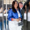 Jordyn Woods Knicks Cropped Jacket