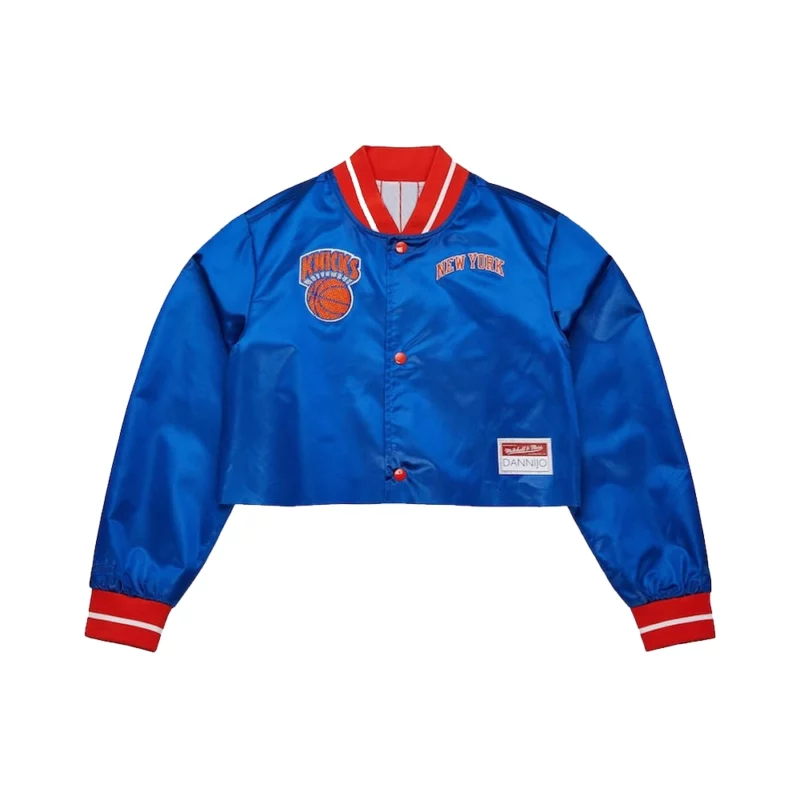 JordynWoods Knicks Cropped Jacket