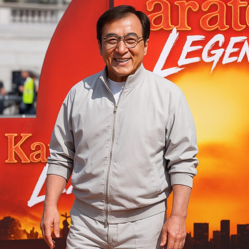 Karate Kid Legends JackieChan Photocall Jacket