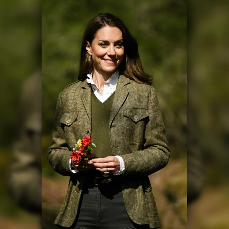 Kate Forest Walk in Scotland Tweed Blazer