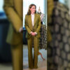 Kate Middleton British Council Green Suit