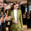 Kate Middleton British Fashion Green Suit