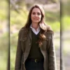 KateMiddleton Forest Walk in Scotland Tweed Blazer