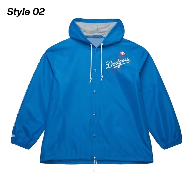 LosAngeles Dodgers Hooded Coaches Jacket