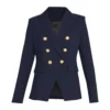 Lyn Butler The View 2025 Double Breasted Navy Blue Blazer