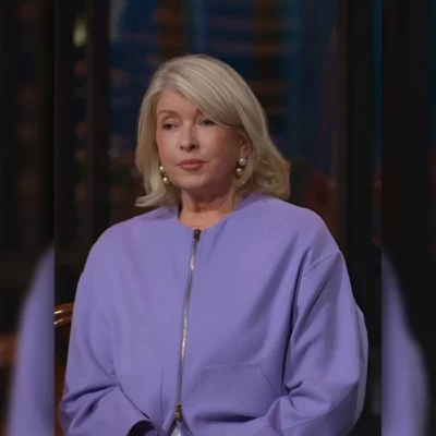 Martha Stewart Yes, Chef Purple Jacket
