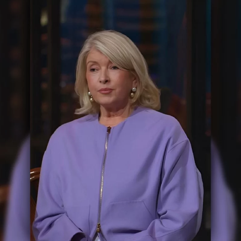 Martha Stewart Yes, Chef Purple Jacket