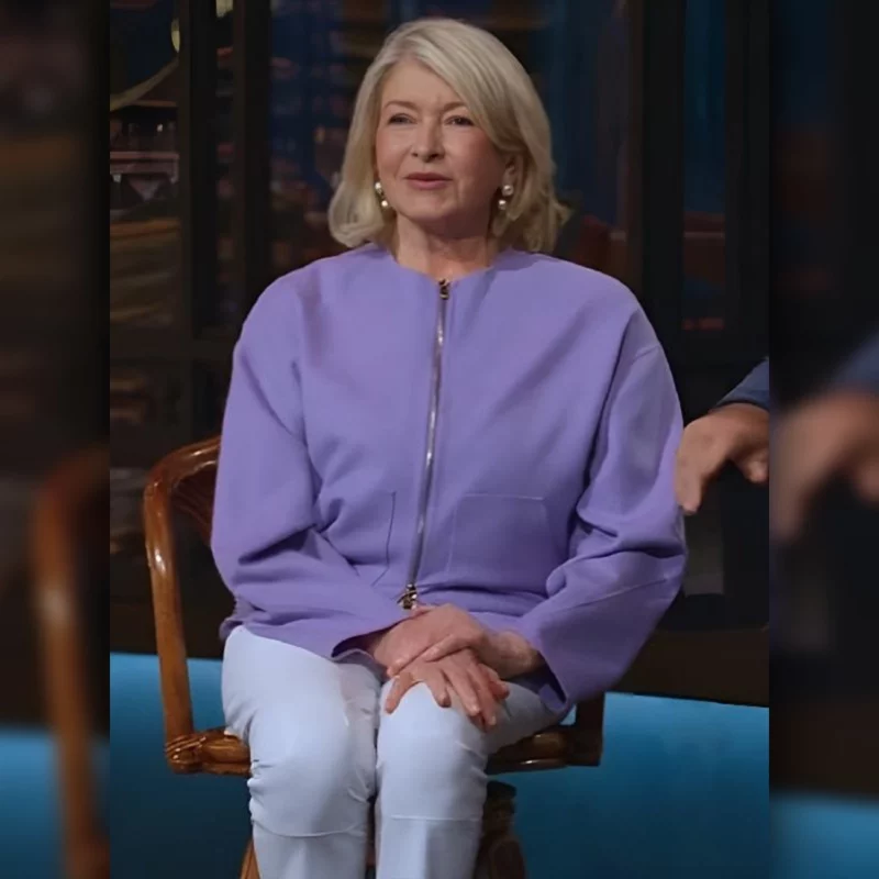 Martha Stewart Yes, Chef Purple Jacket