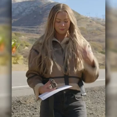 Mayci Neeley The Secret Lives of Mormon Wives Brown Jacket