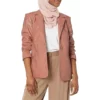 Morgan Radford NBC News Daily 2025 Leather Blazer