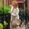 NYC 2025 Renee Zellweger Building Coat