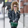 New York City Kesha Black Leather Jacket