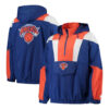 NewYork Knicks Charger Half-Zipper Jacket