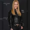 Nicole Kidman Cannes Film Black Leather Jacket