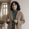 Nine Perfect Strangers Annie Murphy Imogen Plaid Coat