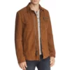 Nonnas 2025 Vince Vaughn Brown Leather Jacket