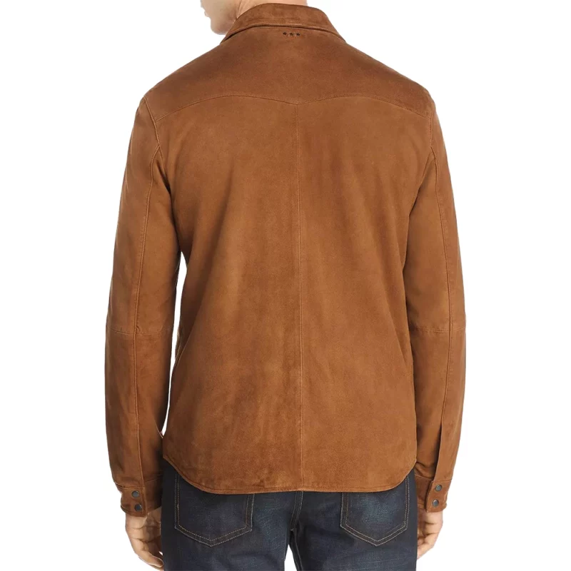 Nonnas Vince Vaughn Brown Leather Jacket