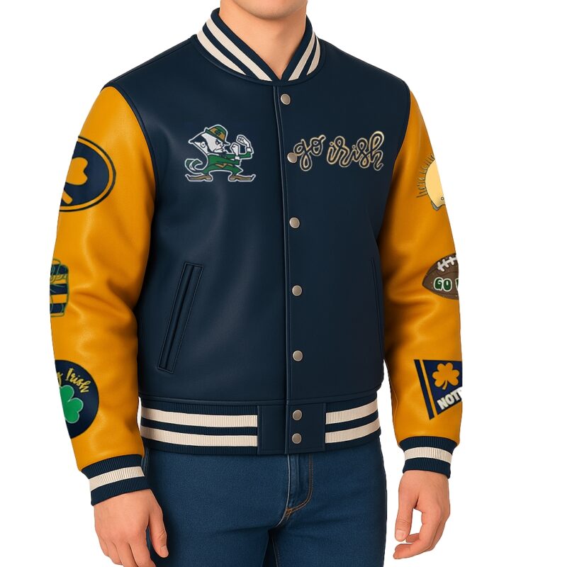 Notre Dame 2025 Fighting Irish National Championship Varsity Jacket