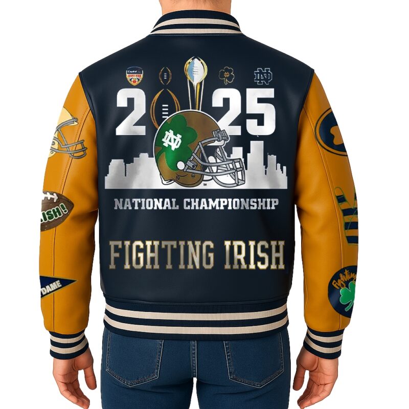 Notre Dame 2025 FightingIrish National Championship Varsity Jacket