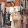 Renee Zellweger NYC Only Murders in the Building Coat