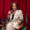 SAG-AFTRA Foundation Karen Pittman Striped Blazer