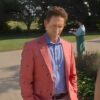 Sirens Glenn Howerton EthanDuck Print Pink Blazer
