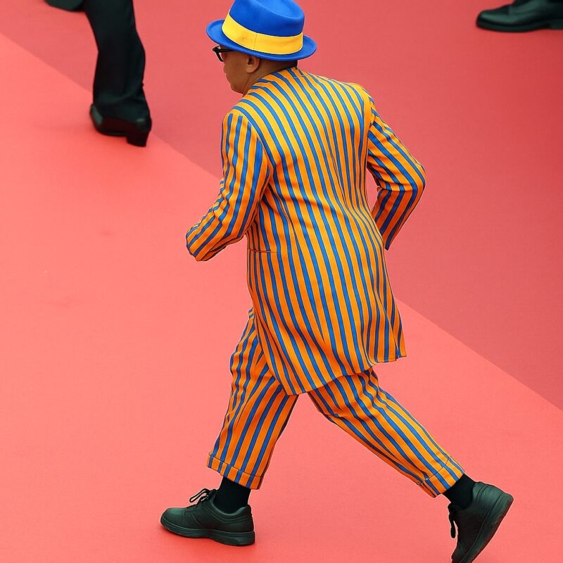 Spike Lee Cannes Film Festival Striped Suit