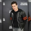 Star Wars Celebration 2025 Sam Witwer Black Leather Jacket