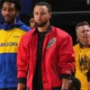 Steph Curry Red Jacket